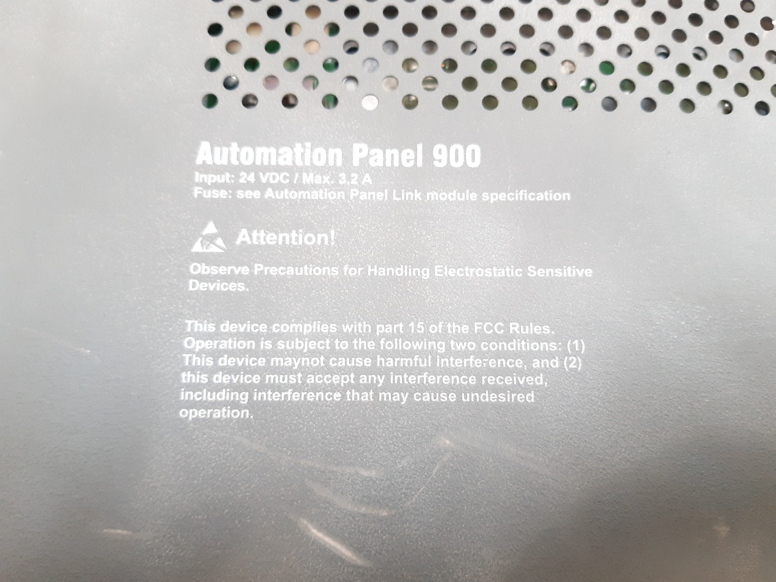 B&r automation panel 900 5ap920.1505-01 operator touch panel rev.f0(Not Working)