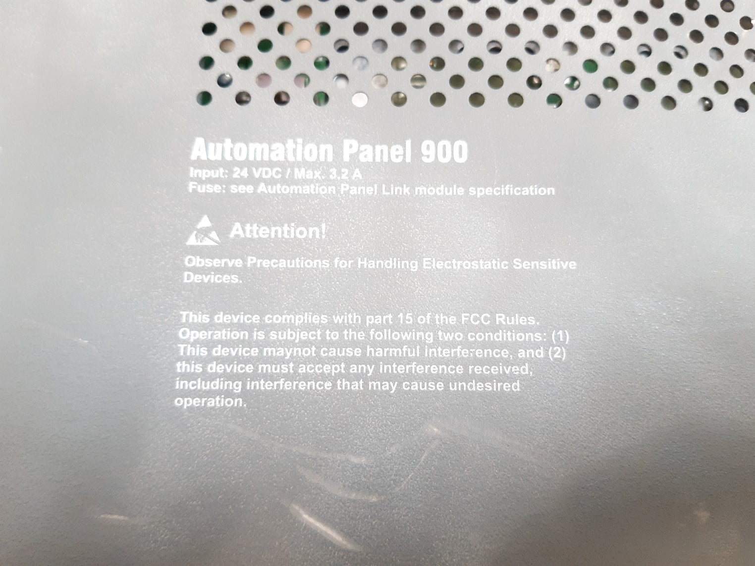 B&r automation panel 900 5ap920.1505-01 operator touch panel rev.f0(Not Working)