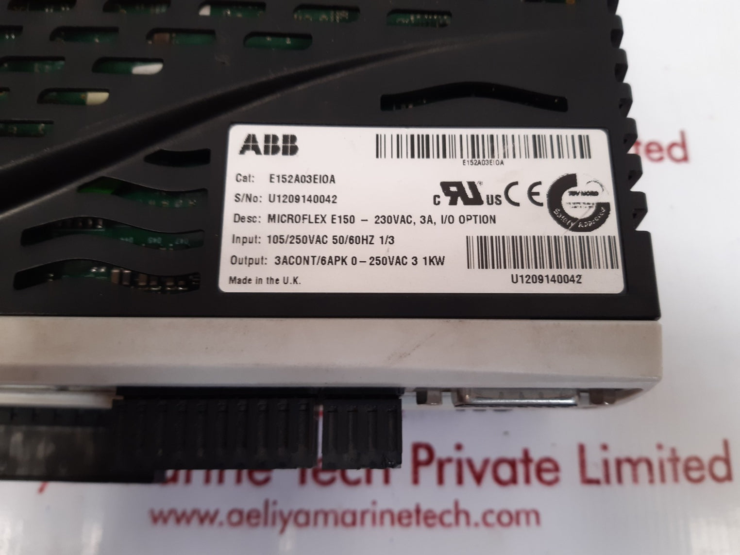Abb e152a03ei0a microflex e150 servo drive 