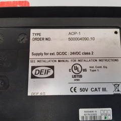 Deif aop-1 operator panel 500004090.10