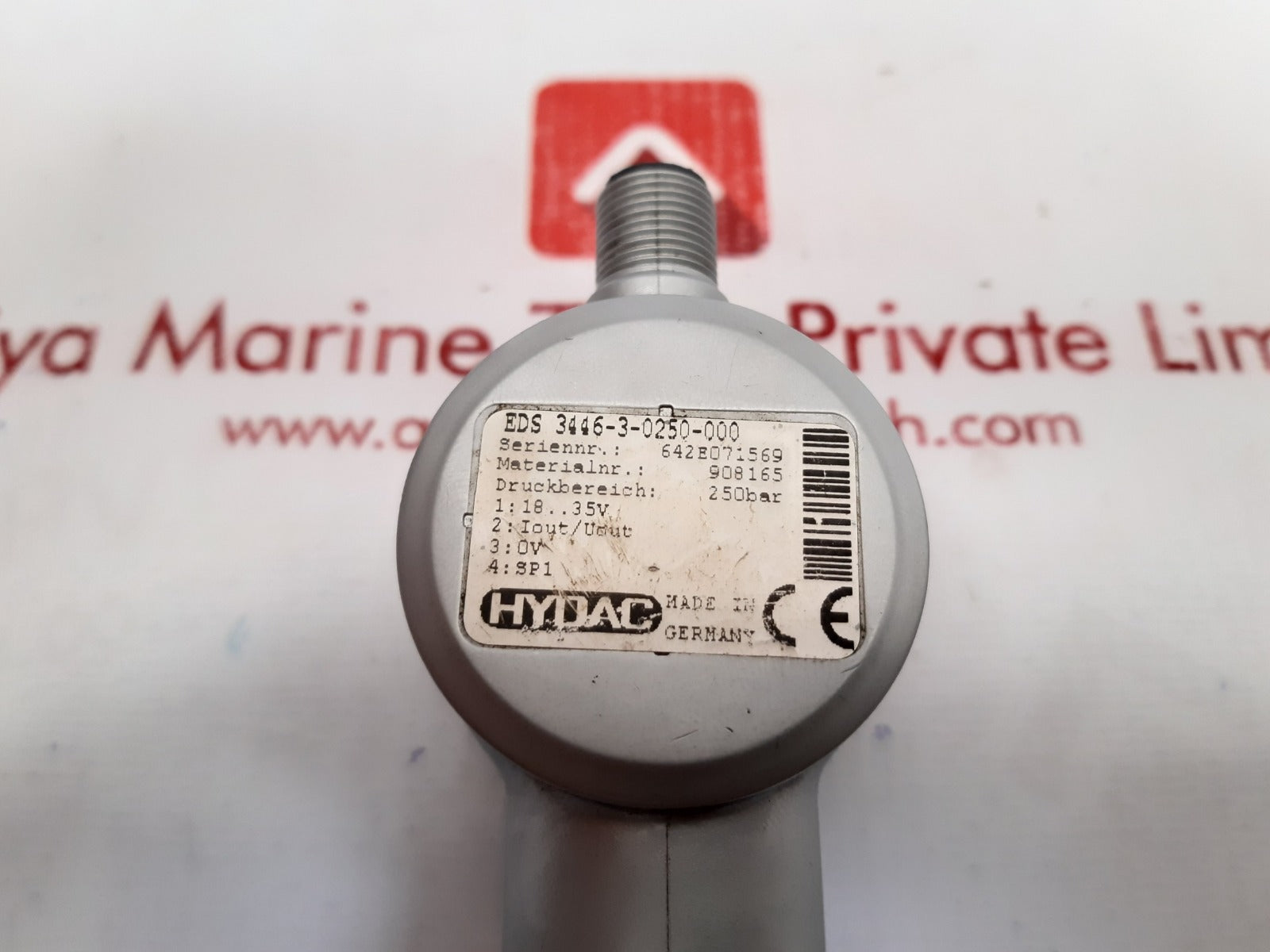 Hydac eds 3446-3-0250-000 pressure switch 250bar