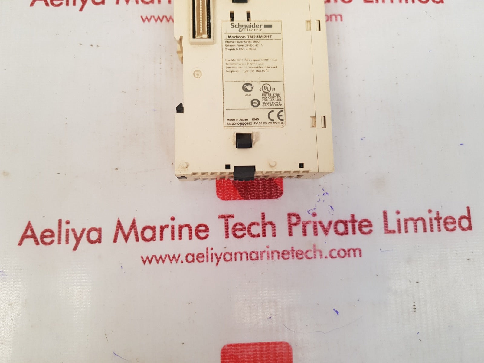 Schneider modicon tm2ami2ht plc module rl: 03