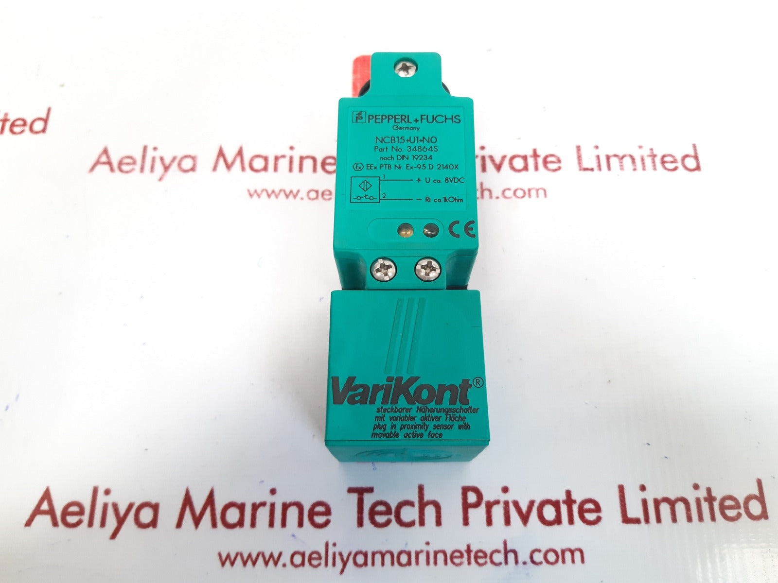 Pepperl + fuchs ncb15+u1+no inductive proximity sensor 34864s