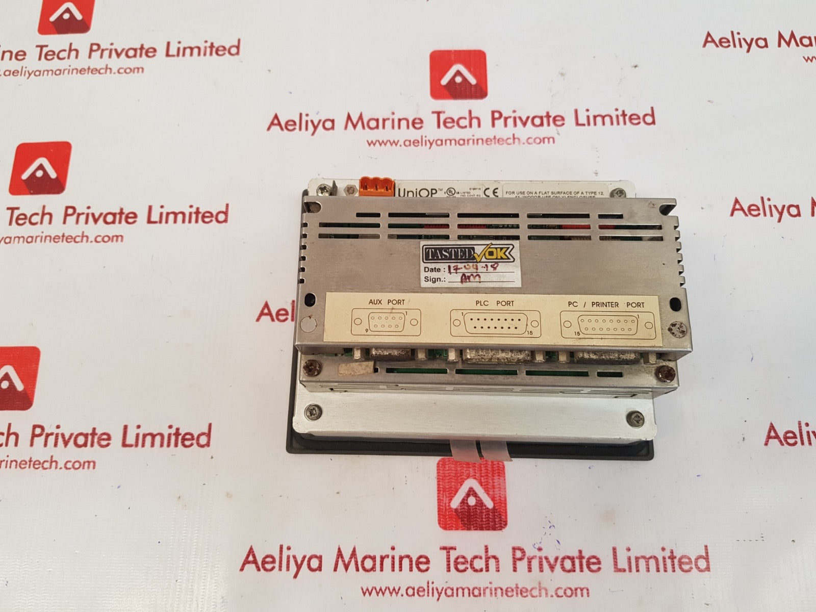 Uniop cp10g-04-0050 operator touch panel 24vdc 0.30a