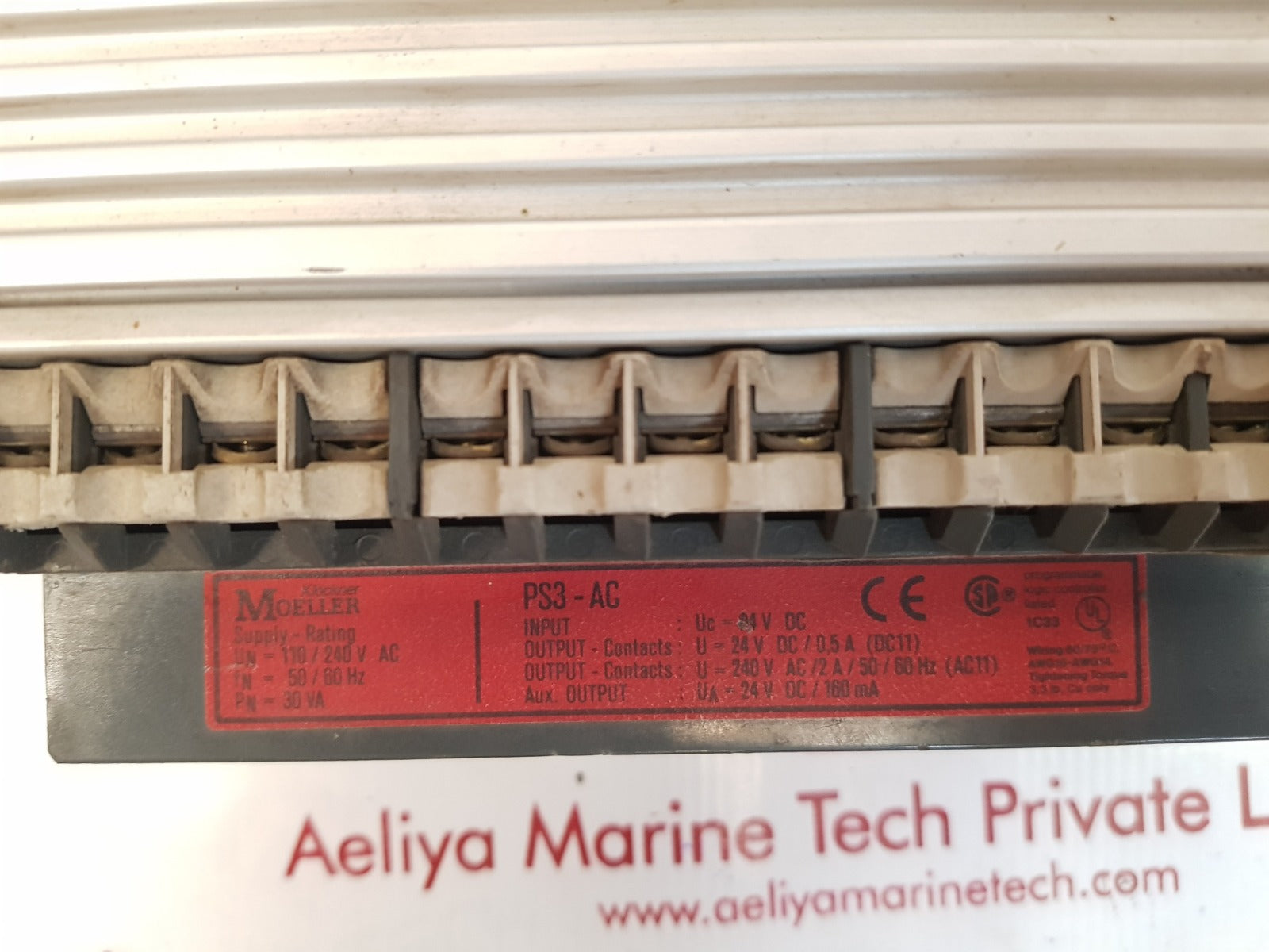 Klockner moeller ps3-ac programmable controller 