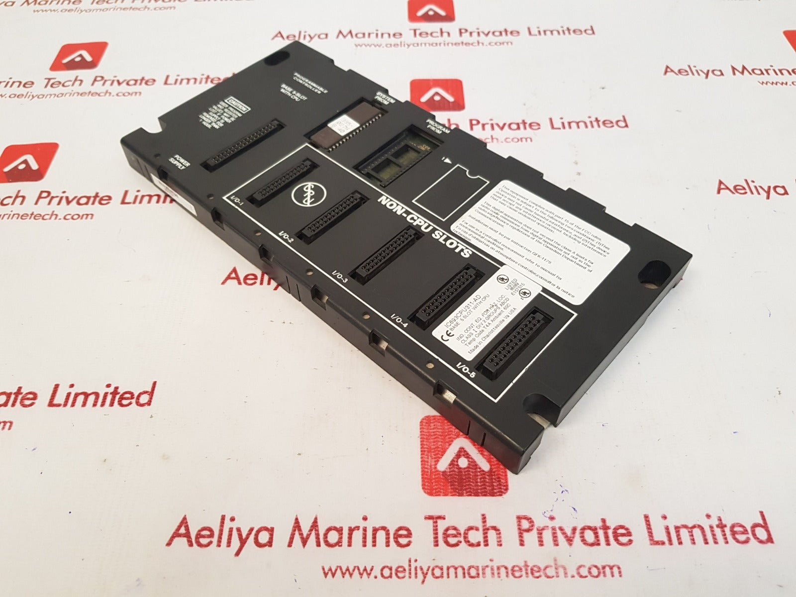 Ge fanuc ic693cpu311-ad programmable controller base 5-slot with cpu