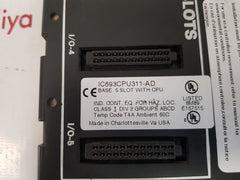 Ge fanuc ic693cpu311-ad programmable controller base 5-slot with cpu
