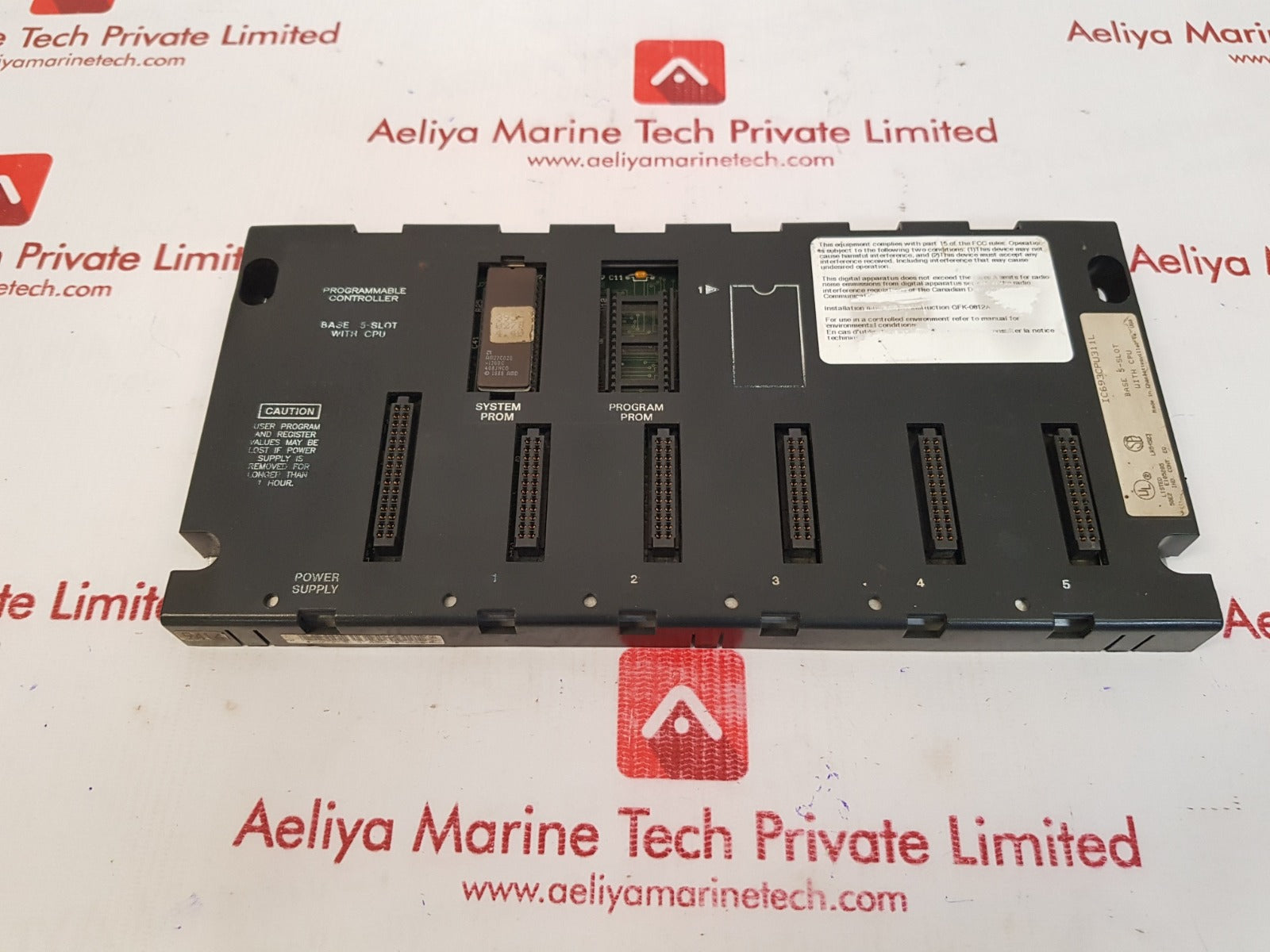 Ge ic693cpu311l 5-slot programmable controller