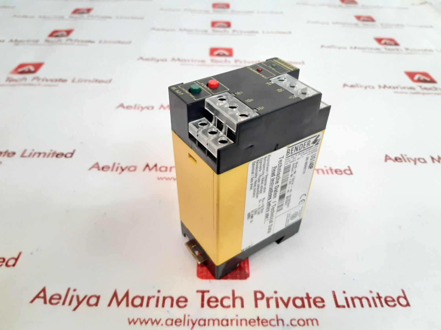 Bender ug140p earth fault relay b916361