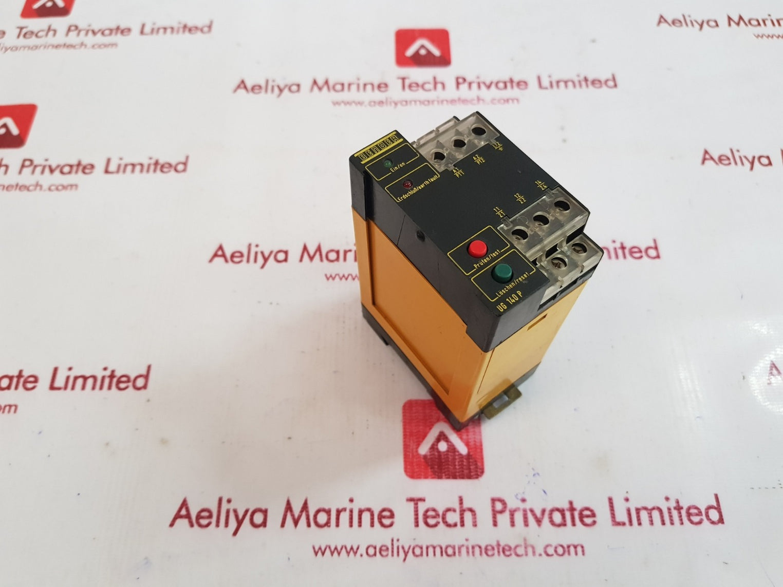 Bender ug 140p earth fault relay