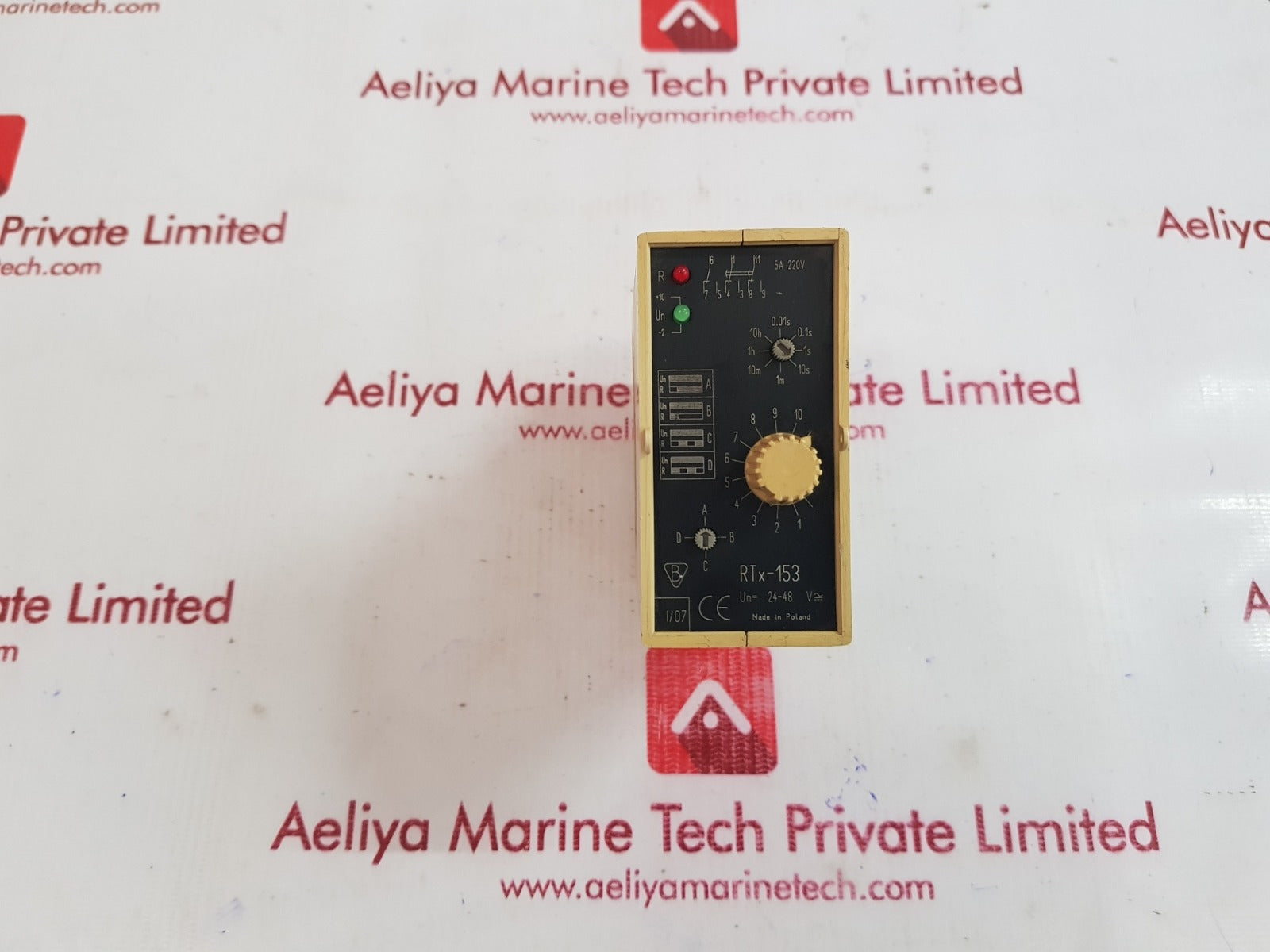 Rtx- 153 time relay 0.01s to 10h