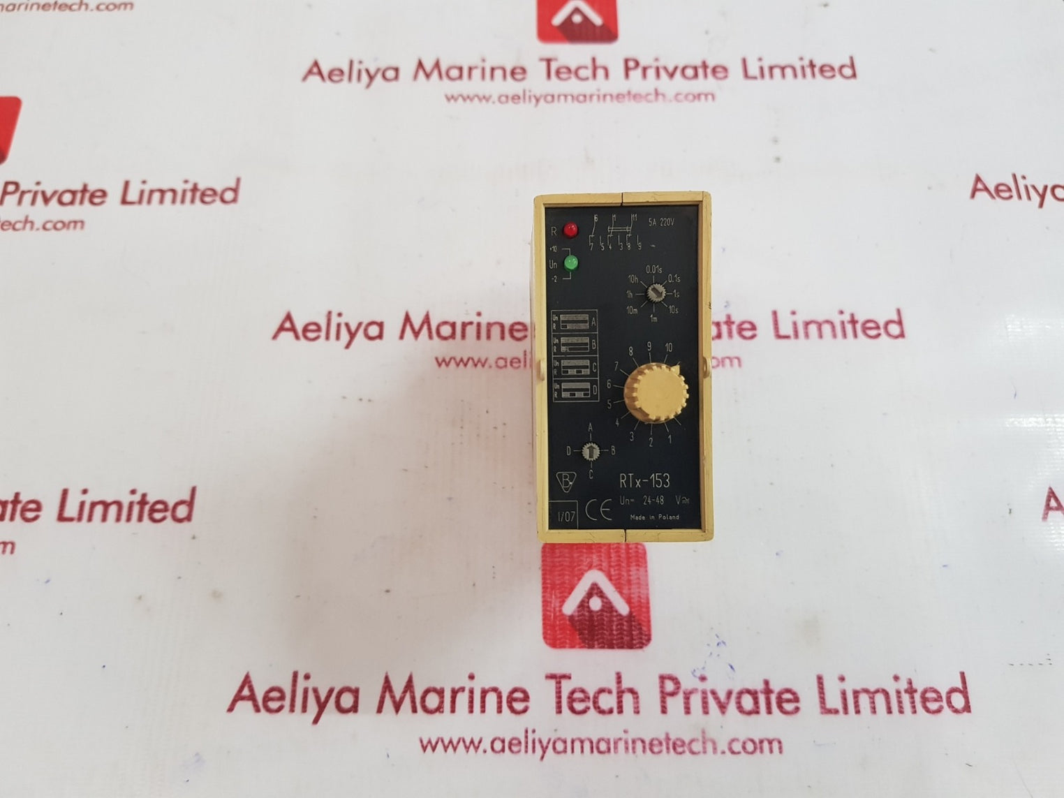 Rtx- 153 time relay 0.01s to 10h