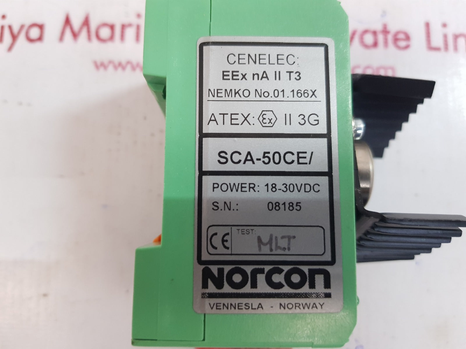 Norcon sca- 50ce 18-30vdc ii t3