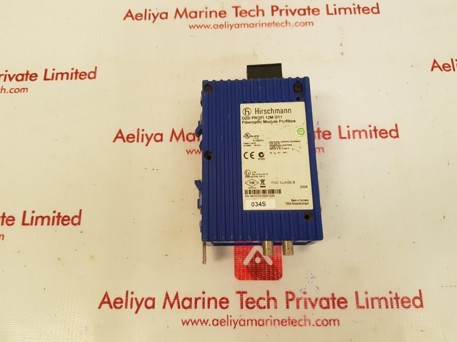 Hirschmann ozd profi 12m g11 fiberoptic module profibus
