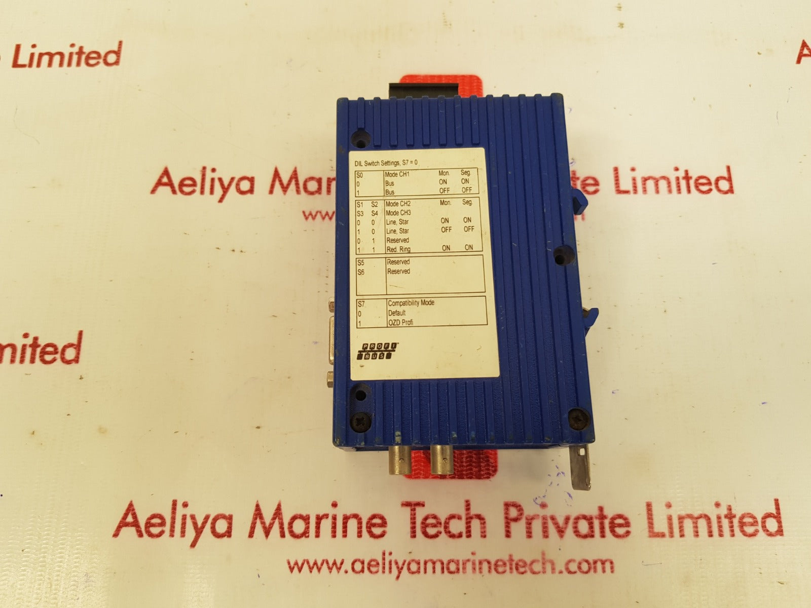Hirschmann ozd profi 12m g11 fiberoptic module profibus