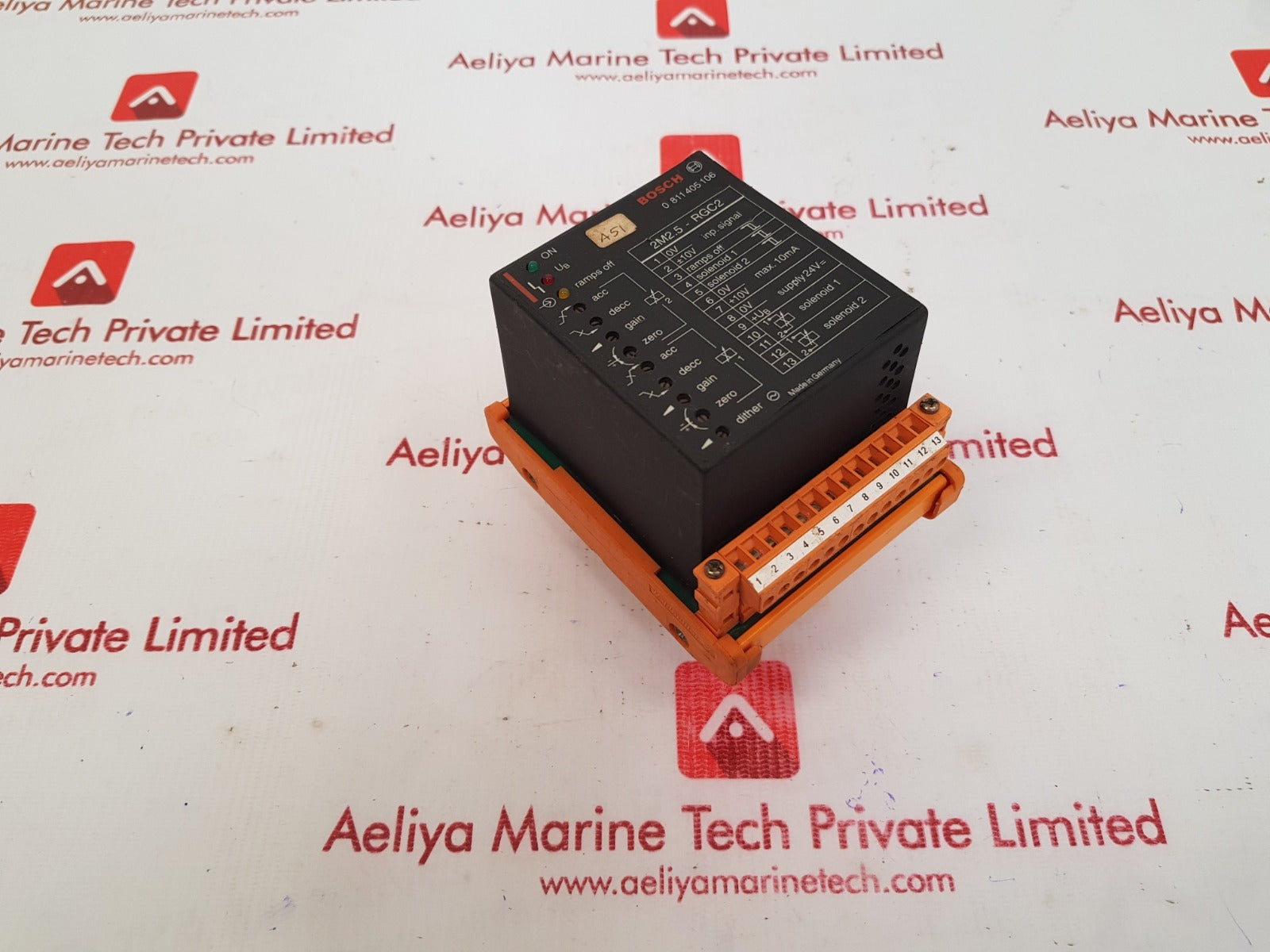 Bosch 0 811 405 106 propotional amplifier module 2m2.5-rgc2