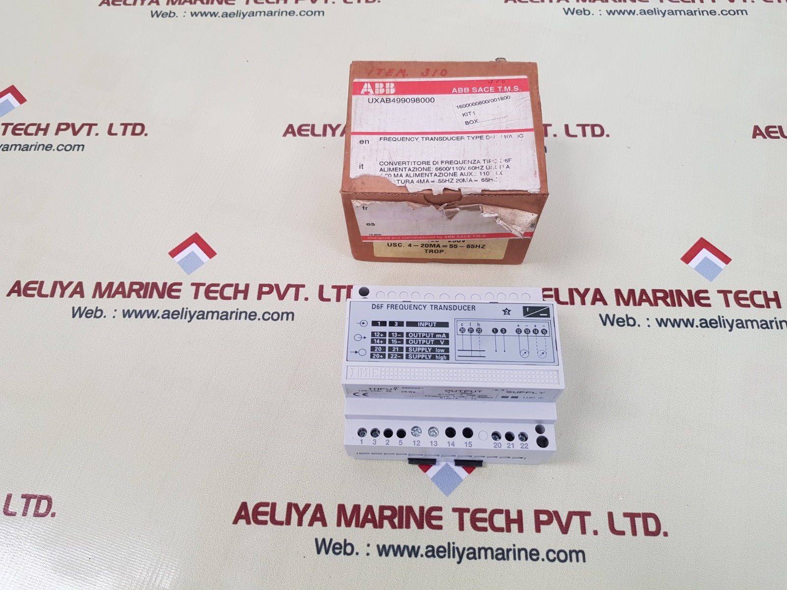 Ime d6f frequency transducer