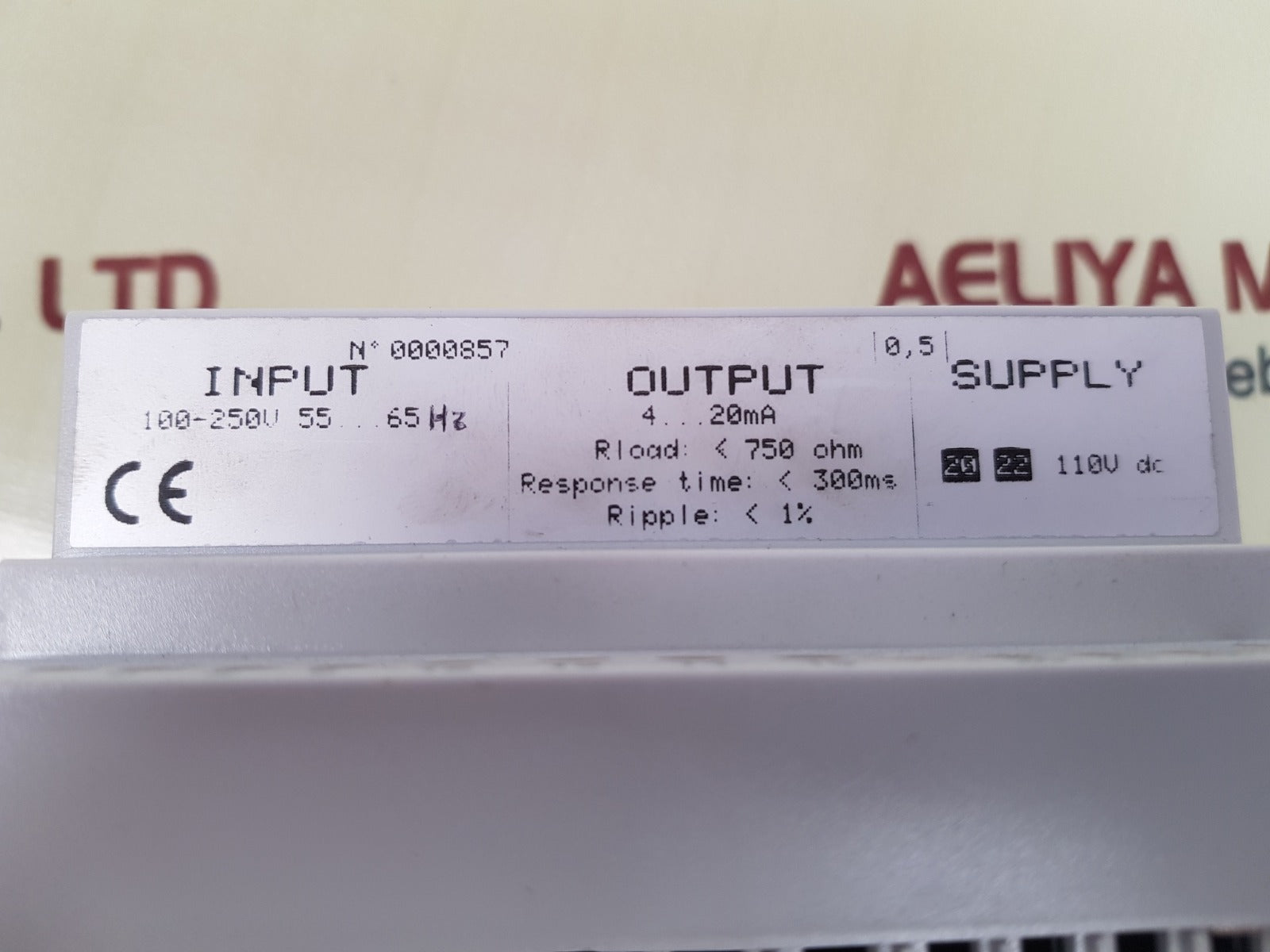 Ime d6f frequency transducer
