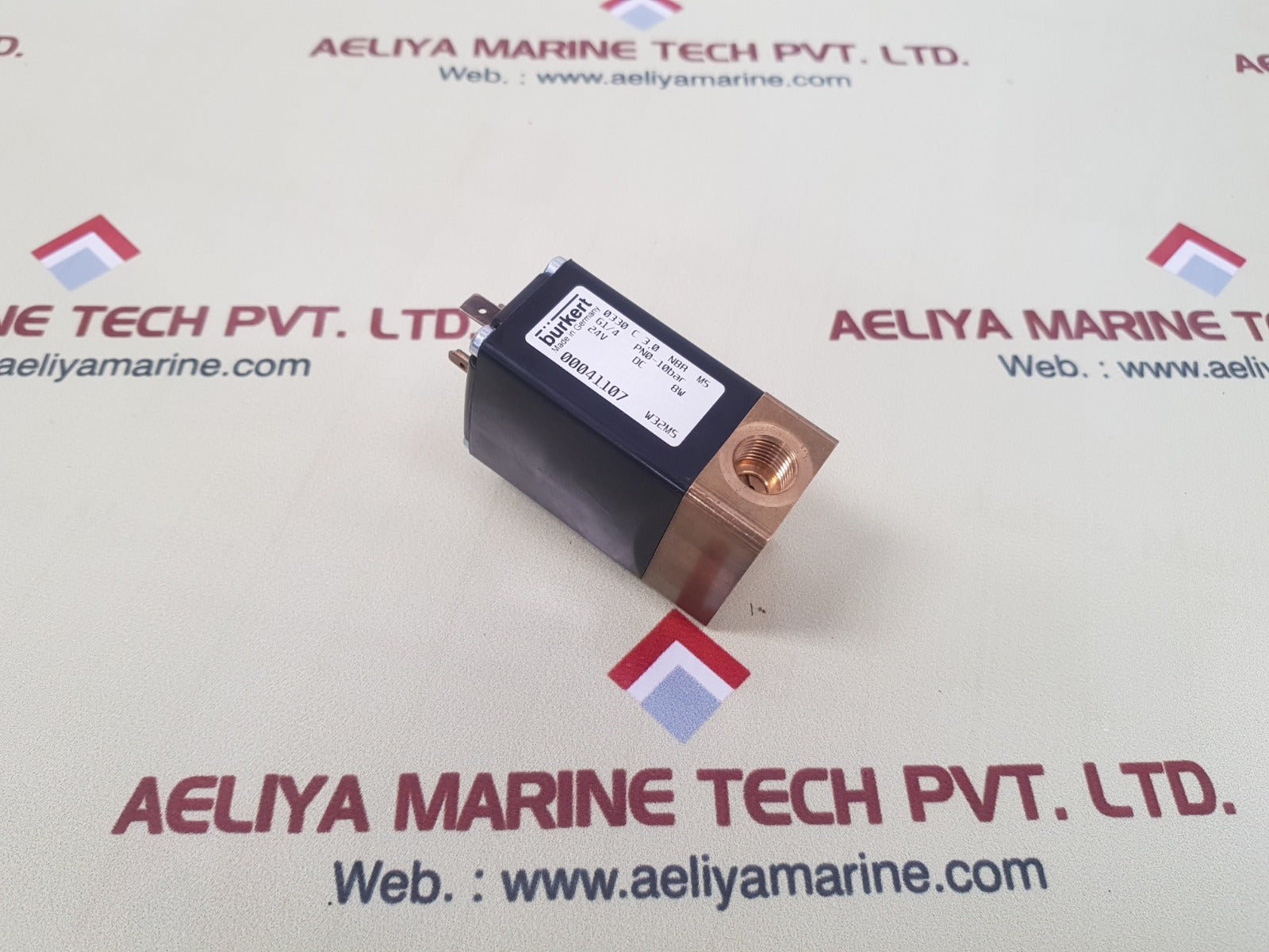 Burkert 0330 c 3.0 nbr ms solenoid valve