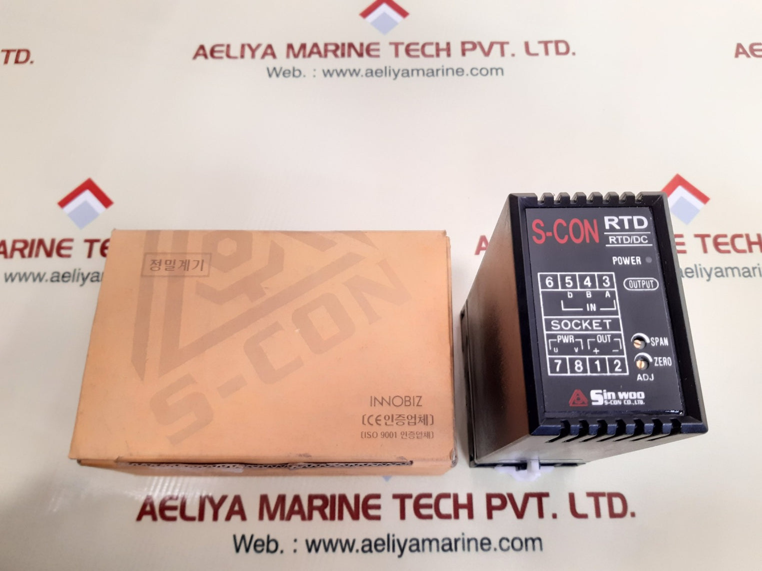 Sinwoo s-con rtd-4g8n-y isolated temperature signal converter