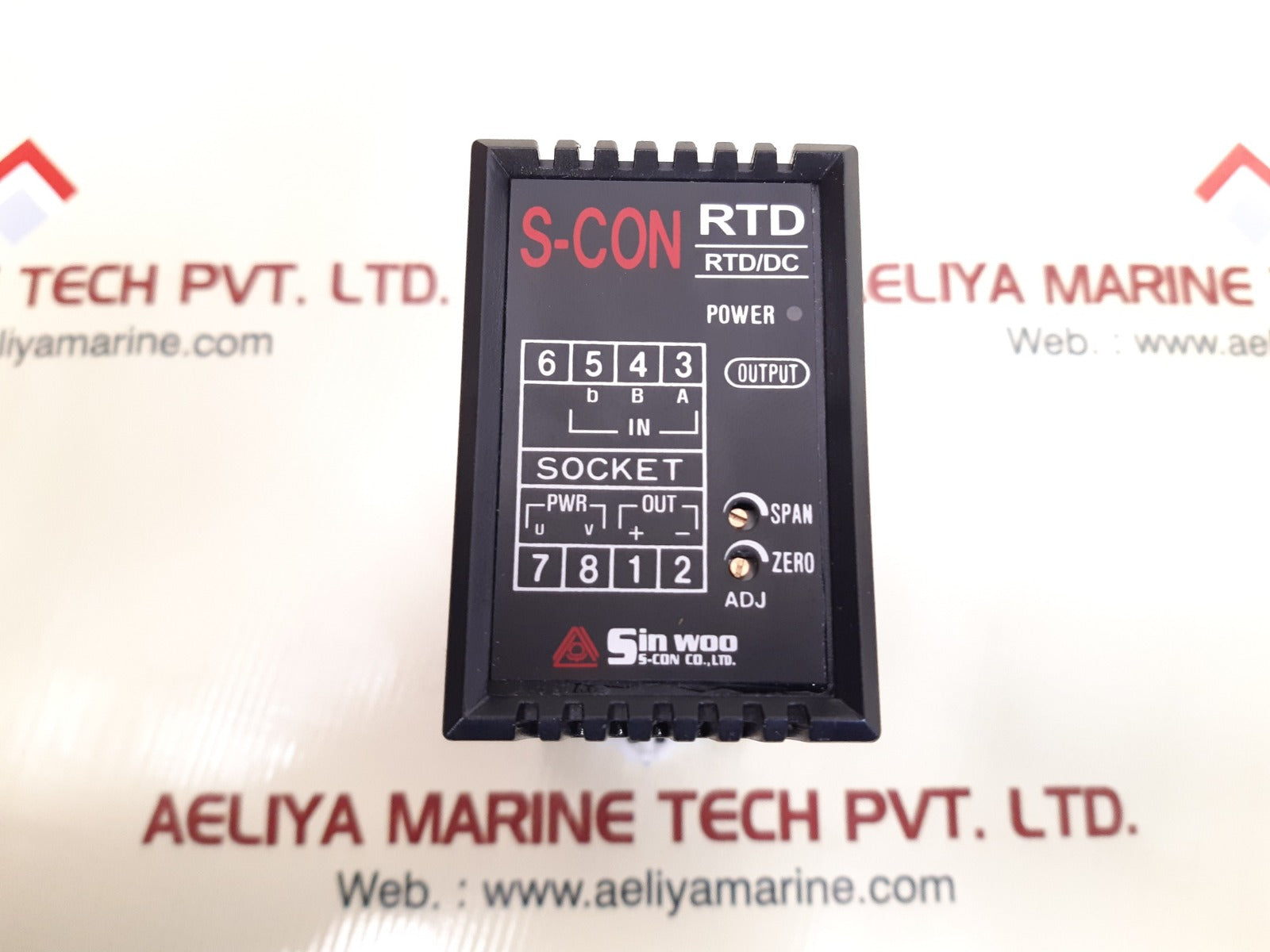 Sinwoo s-con rtd-4g8n-y isolated temperature signal converter