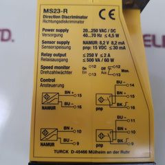 Turck ms23-r multi safe direction discriminator 30ma