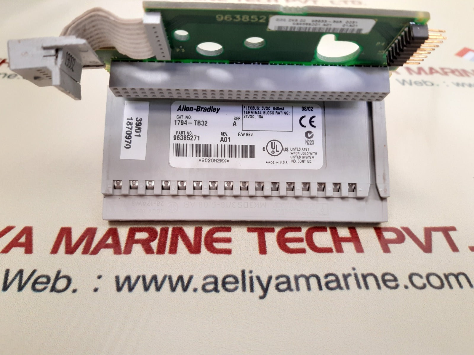 Allen-bradley 1794-tb32 Terminal Block Base Rev.A01