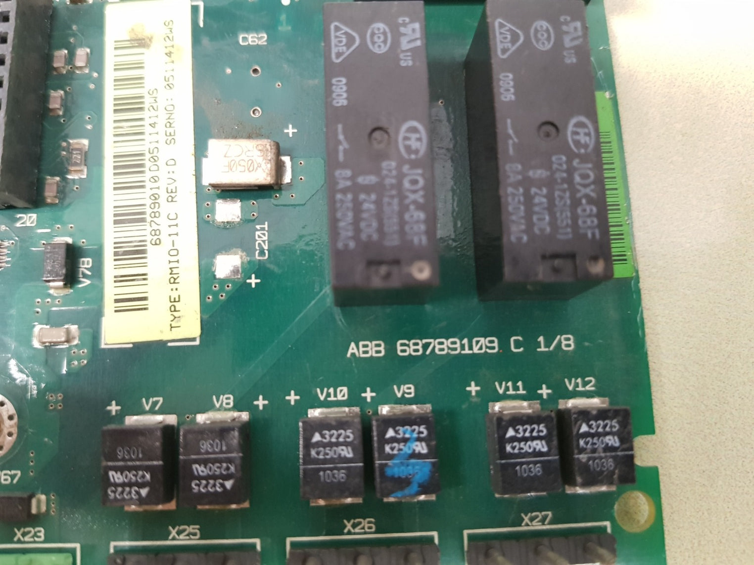 Abb rmio-11c rev.D series control board 