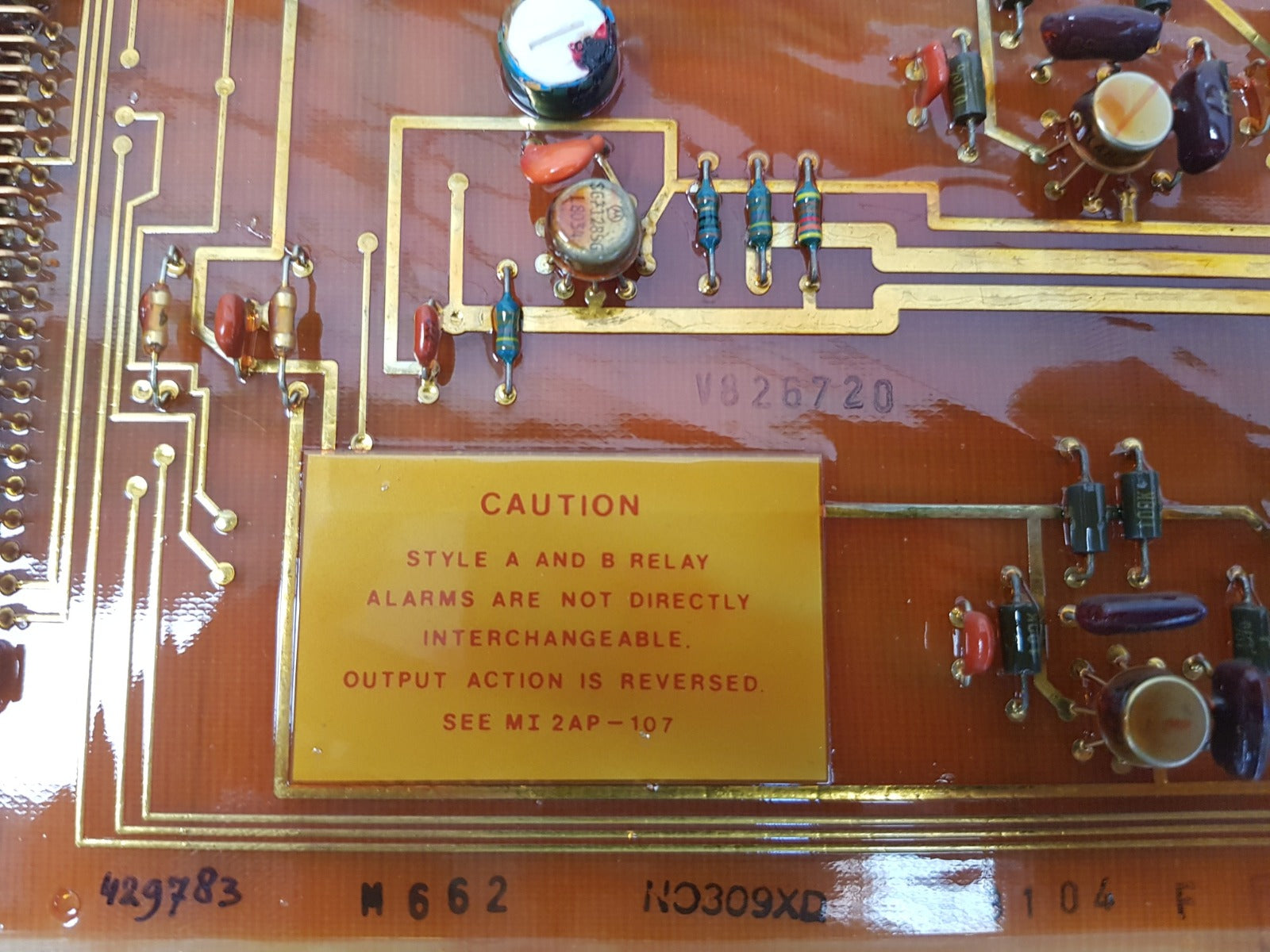 Ecep-v-1487 abs alarm card 