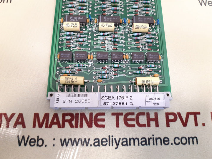 Stromberg sgea 176 f2 pcb card 57127881 d