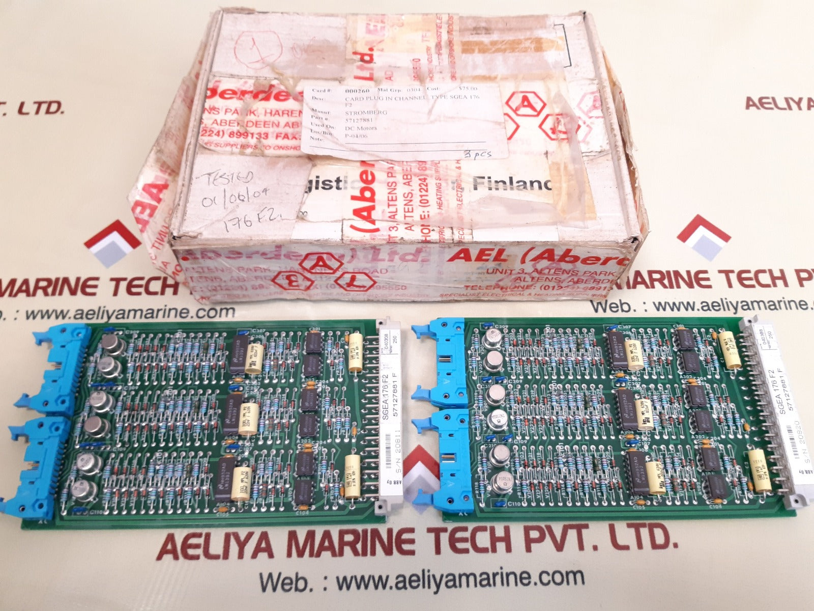 Stromberg sgea 176f2 pcb card 57127881 f