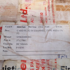 Stromberg sgea 176f2 pcb card 57127881 f