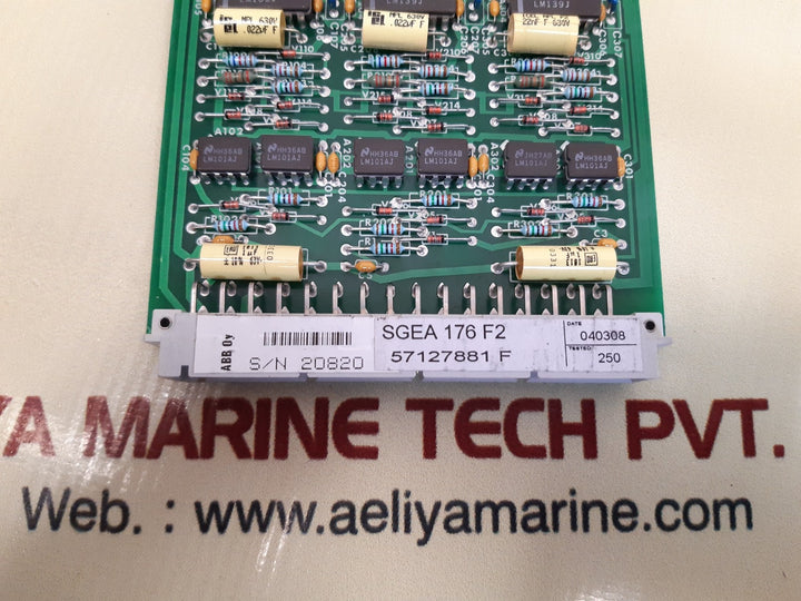 Stromberg sgea 176f2 pcb card 57127881 f