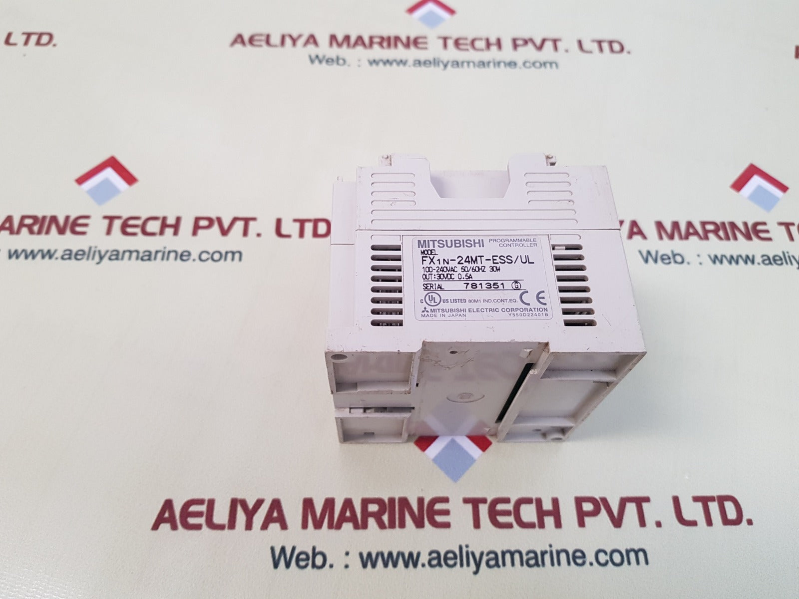 Mitsubishi fx1n-24mt-ess/ul programmable controller