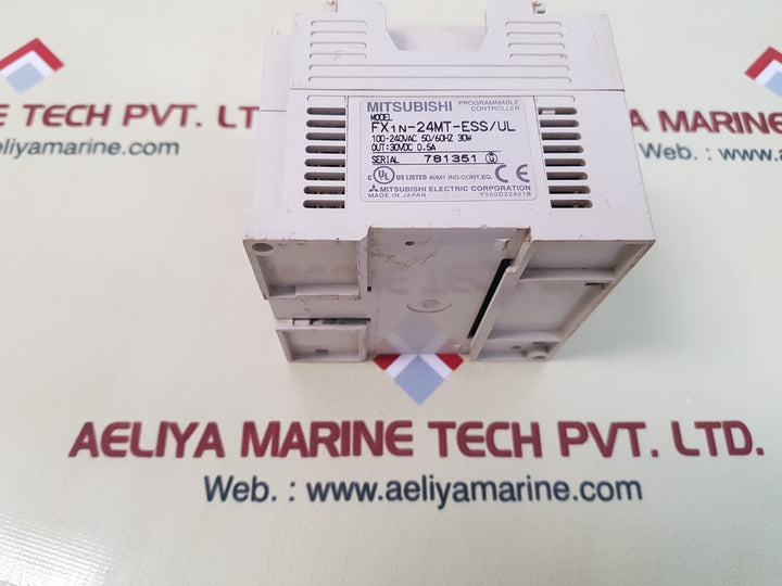 Mitsubishi fx1n-24mt-ess/ul programmable controller