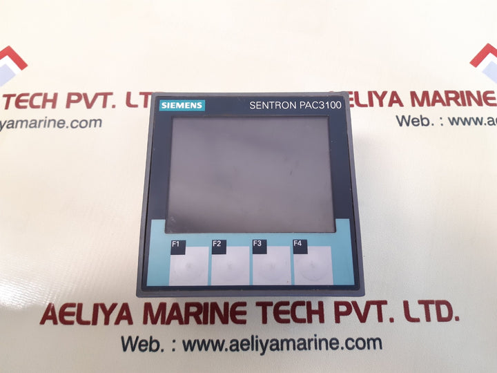 Siemens 7km3133-0ba00-3aa0 sentron pac3100 power monitor device 100-240v