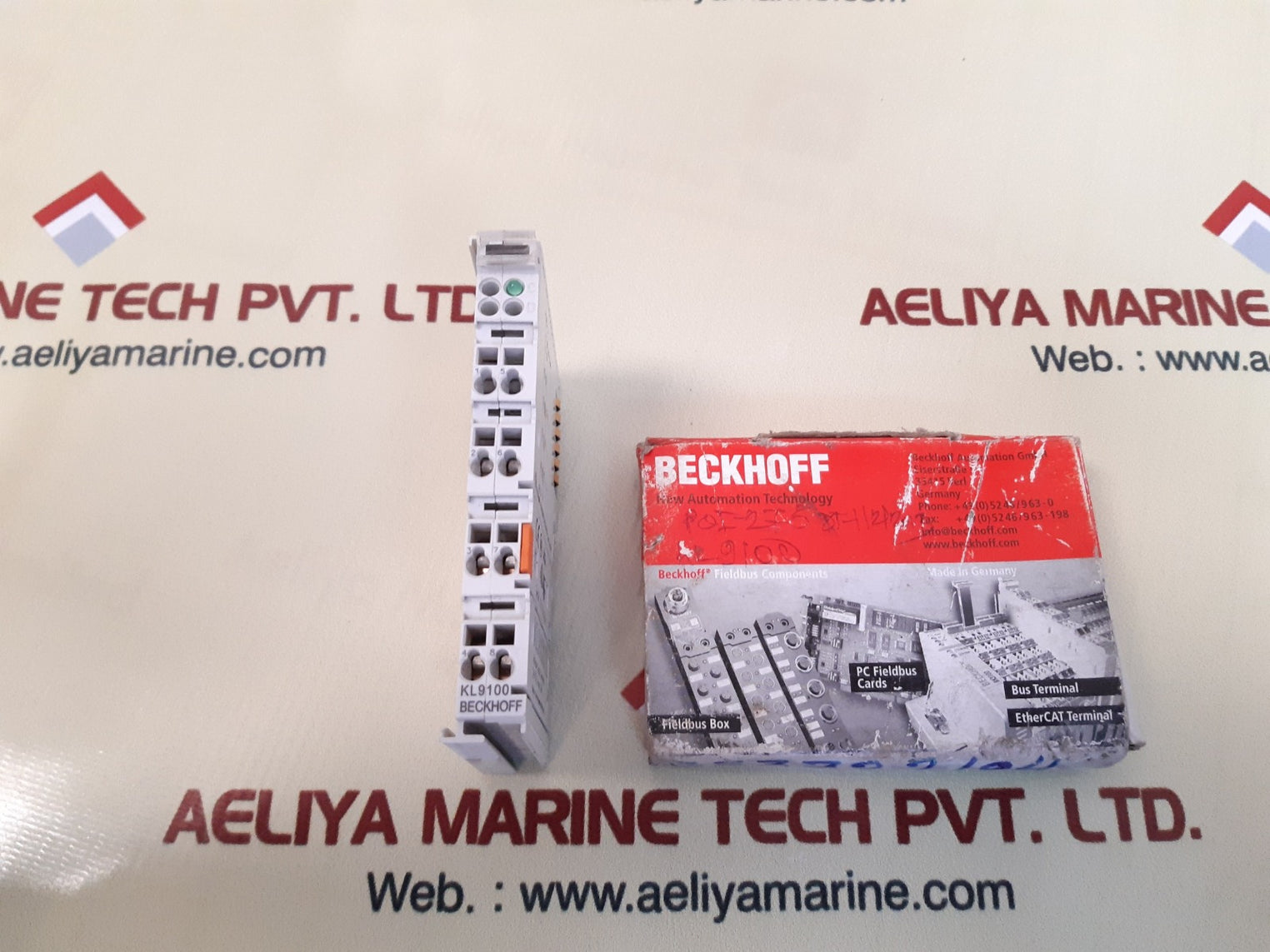 Beckhoff kl9100 voltage supply terminal