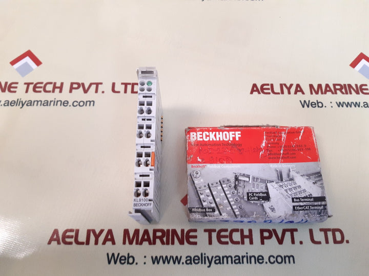 Beckhoff kl9100 voltage supply terminal