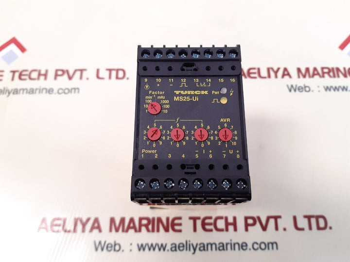 Turck ms25-ui rotational speed meter