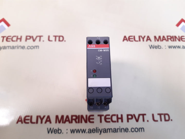 Abb cm-mss 1svr430801r1100 thermistor motor protection monitoring relay