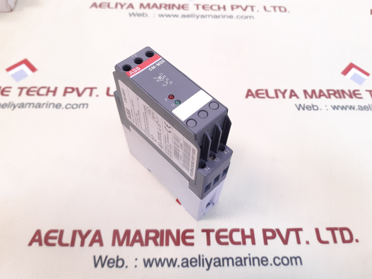 Abb cm-mss 1svr430801r1100 thermistor motor protection monitoring relay