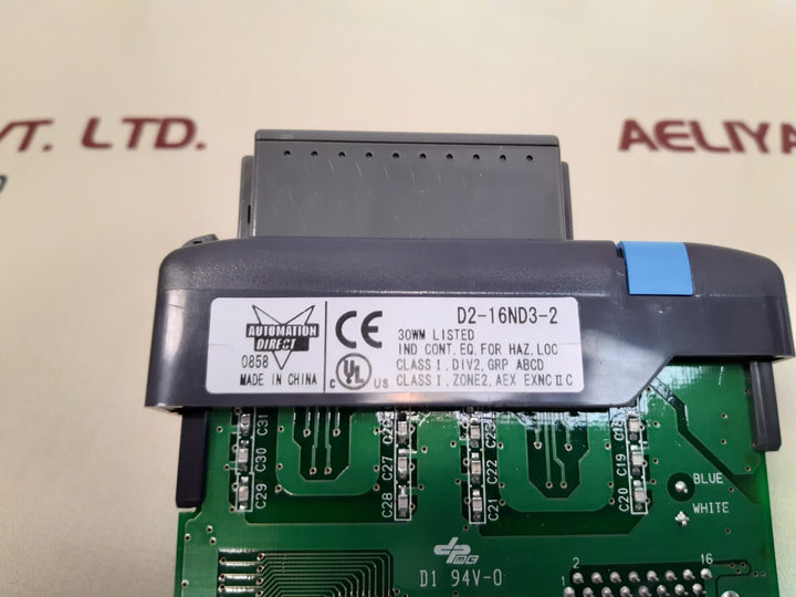 Automation direct d2-16nd3-2 input module 