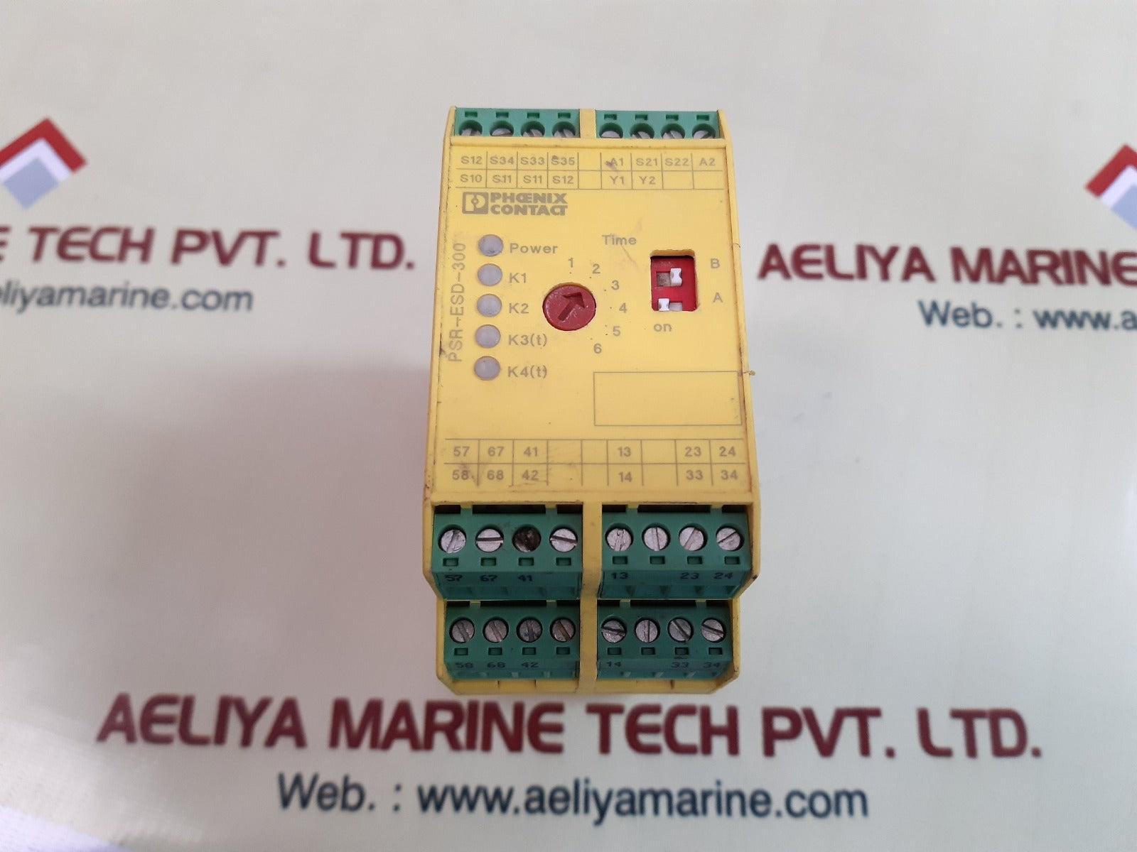 Phoenix psr-scp- 24dc/esd/5x1/1x2/300 safety relay