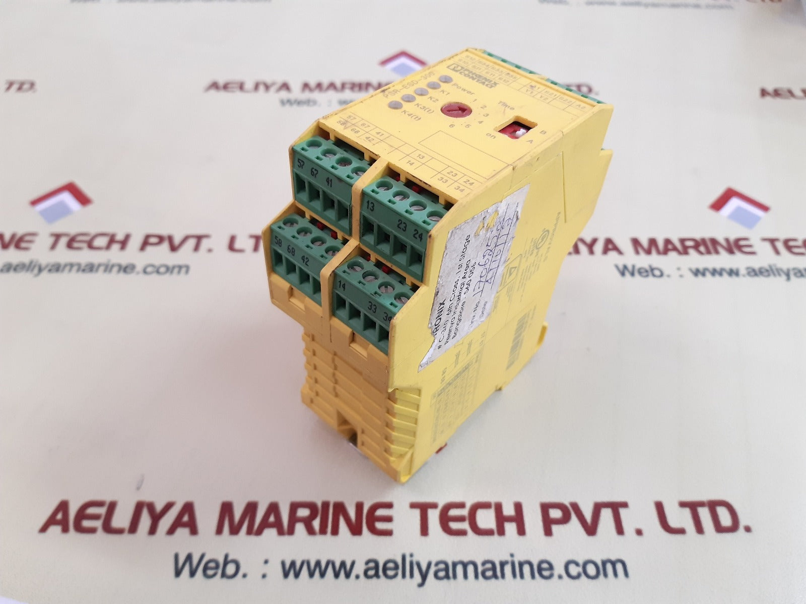 Phoenix psr-scp- 24dc/esd/5x1/1x2/300 safety relay
