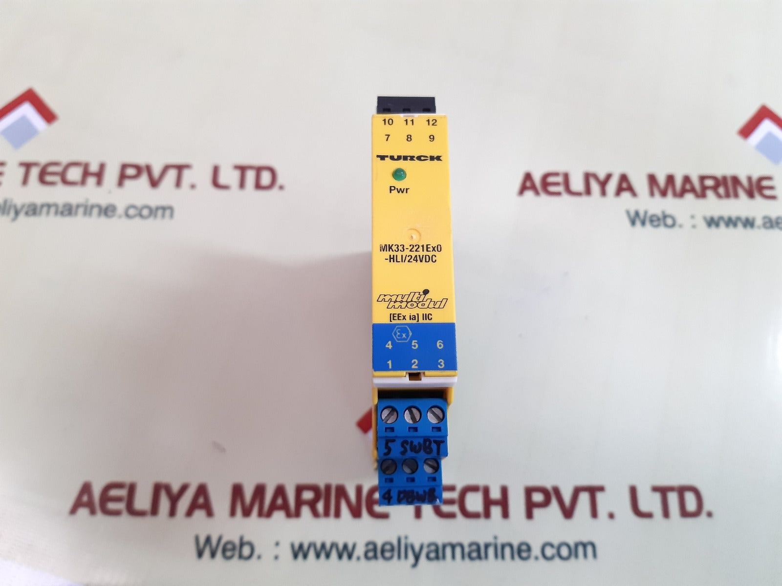 Turck mk33-221ex0-hli/24vdc loop isolator Used 