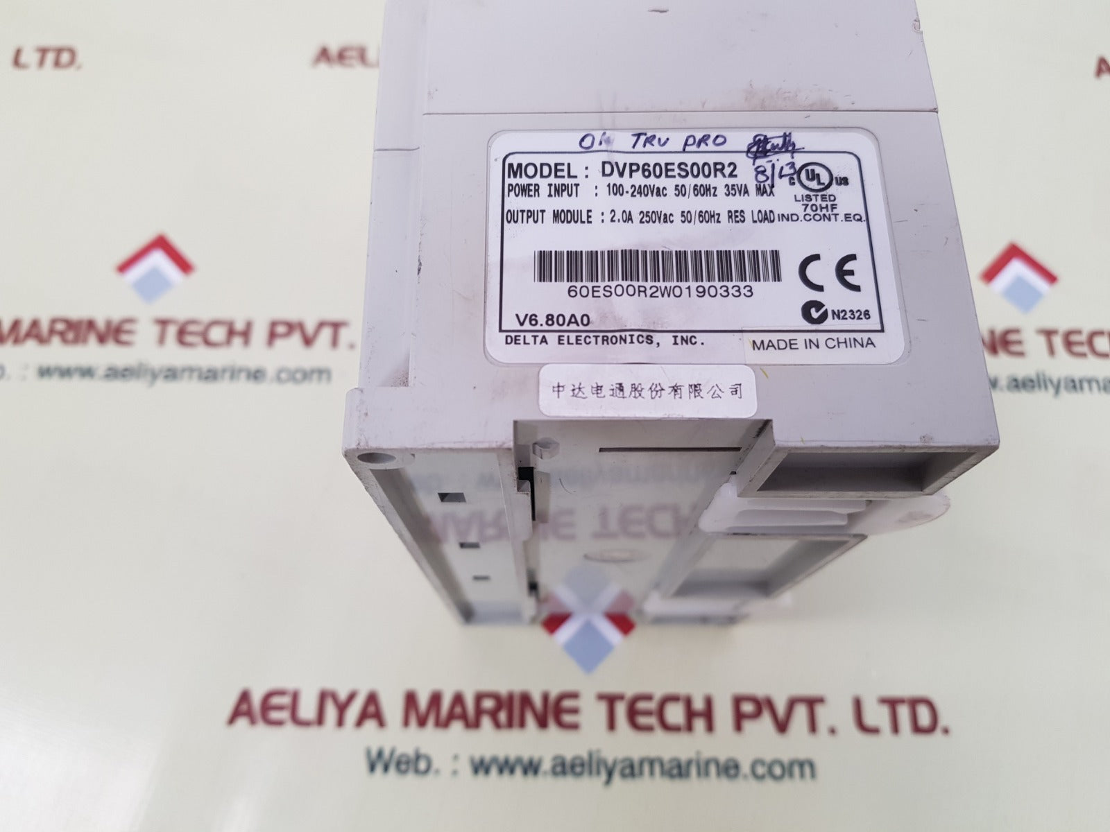 Delta dvp60es00r2 programmable controller