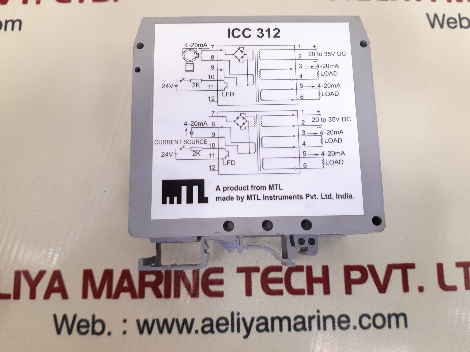 Mtl icc 312 signal isolator Used 