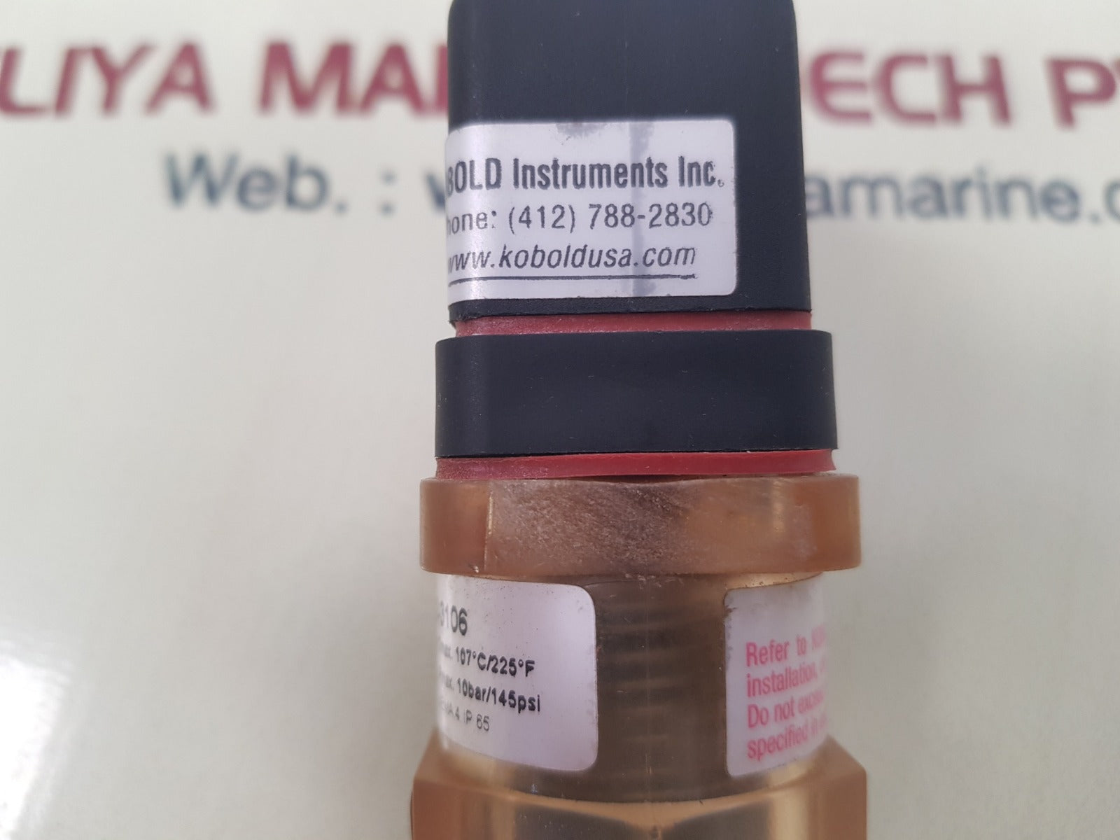 Kobold pps-3106 paddle flow switch 