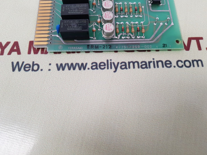 Terasaki erm-212 pcb card 
