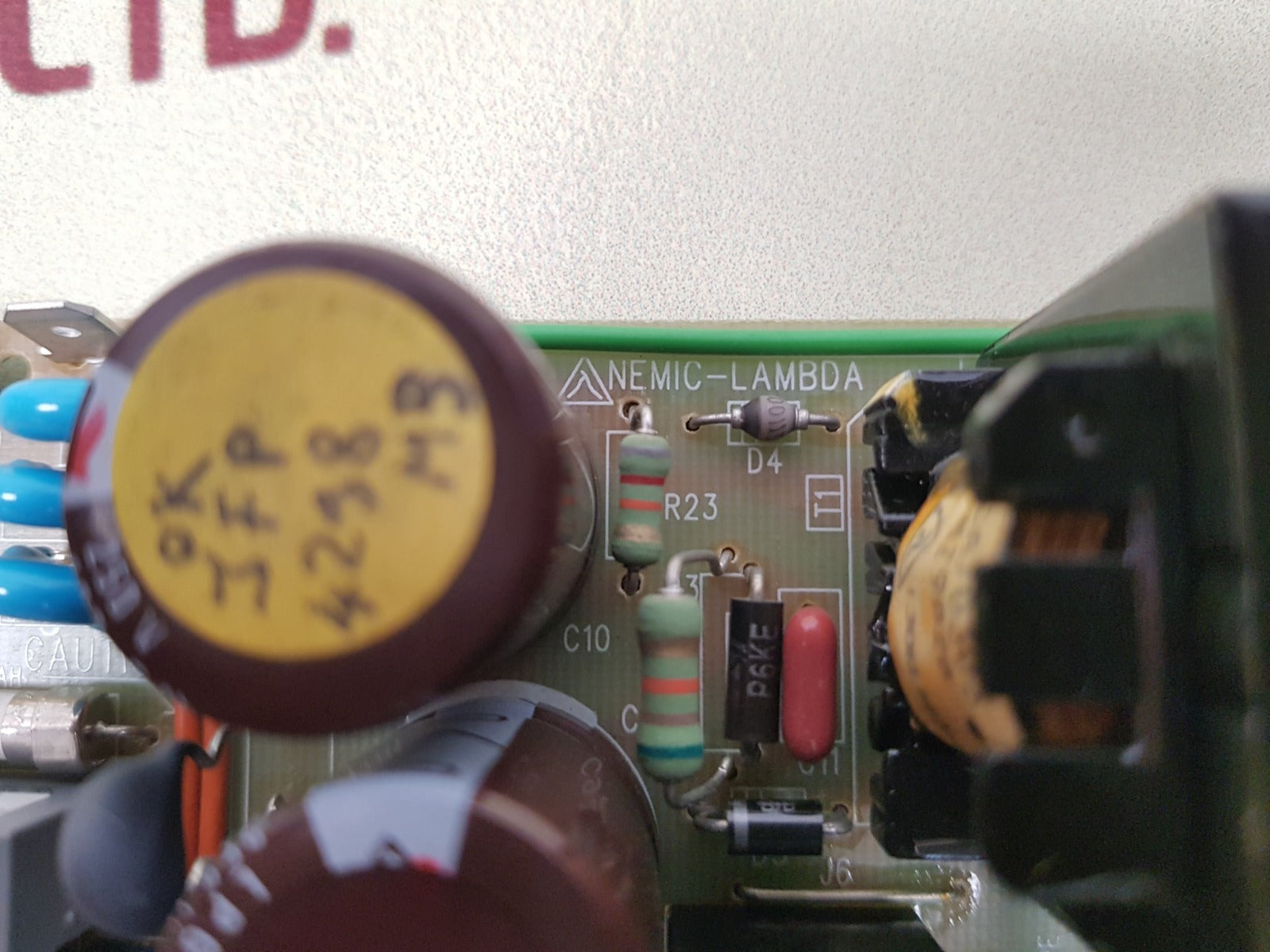 Nemic-lambda ccb003b power supply 